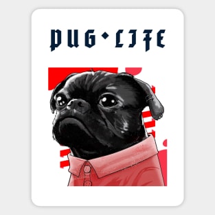 Pug Lover Pug Life Magnet